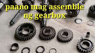 How to assemble gearbox (sym bonus)