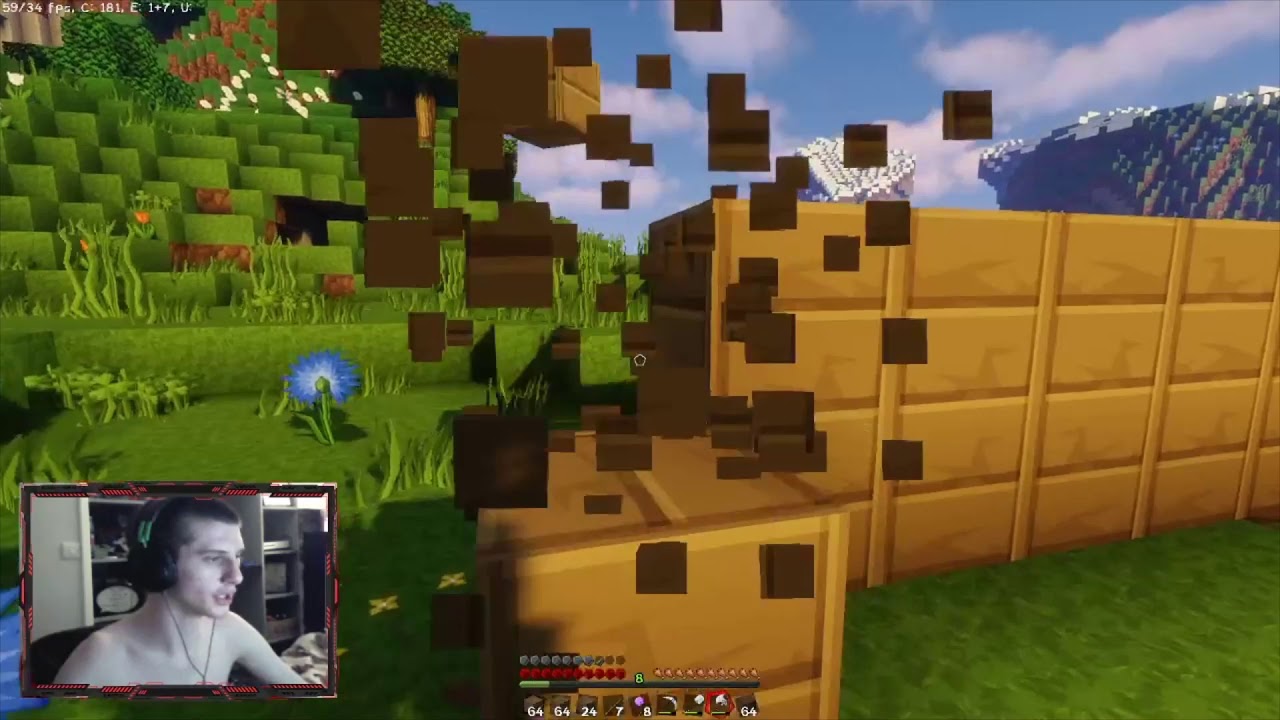 Minecraft episode 3 - Expanding my base - YouTube