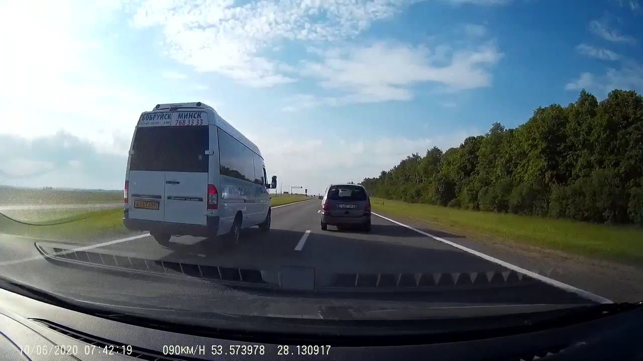 Минск-Речица 10-06-2020 (timelapse 4x)