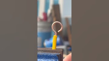 Make Perfect Wire Loops Like a Pro – Easier Than You Think! #diy #electric