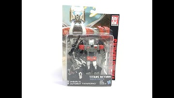 Transformers: Titans Return - Deluxe TWINFERNO w/Daburu
