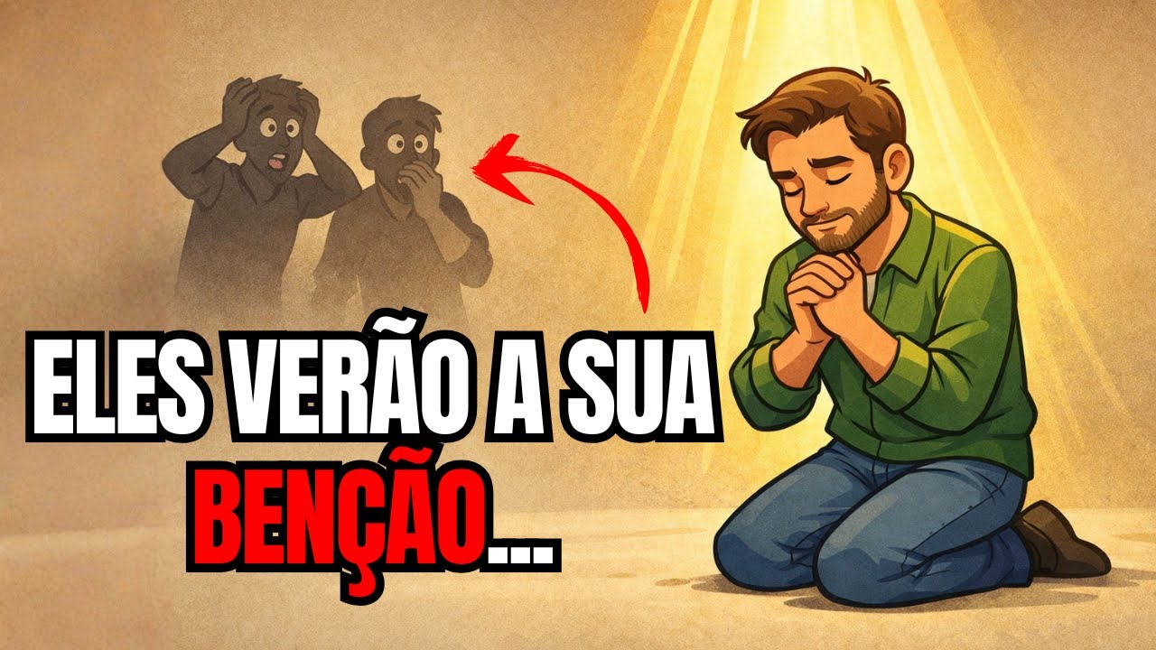 Seus INIMIGOS verão DEUS TE ABENÇOAR abundantemente…