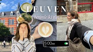 Belçikada Üniversite Hayatı 🇧🇪 Ku Leuvende İki Günüm