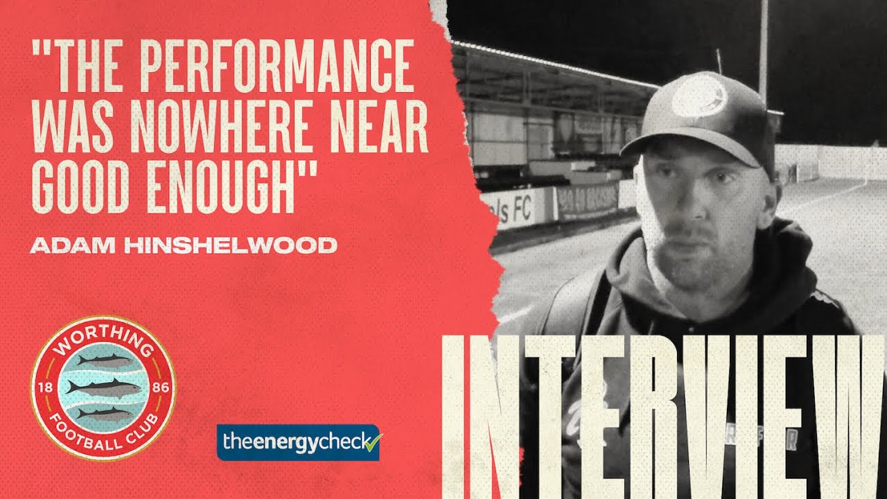 Read the full article - Hinshelwood: “The performance was nowhere near good enough”