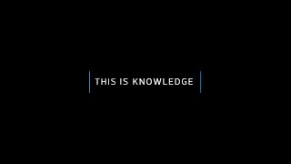 New shows coming to Knowledge!