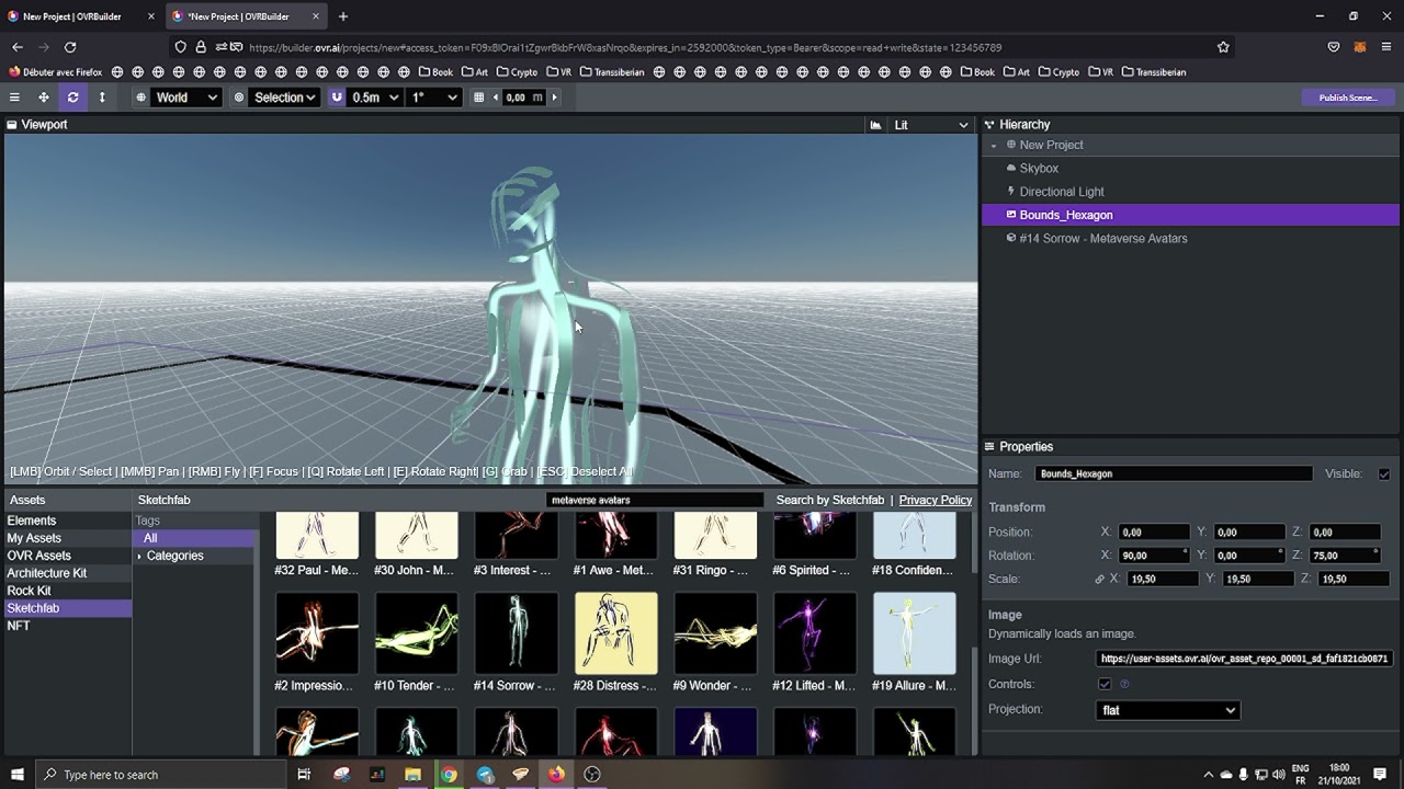 OVR - Display avatars! (Import 3D assets from Sketchfab using the ...