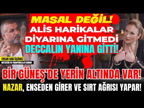 MASAL DEĞİL! Alis Harikalar Diyarına Gitmedi, Deccalin Yanına Gitti! Bir Güneş’de Yerin Altında Var!