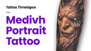 Making of Medivh Tattoo | Tattoo Time-lapse