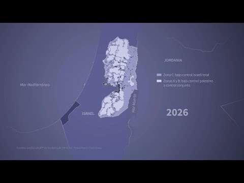 Mapa: la expansión de las colonias israelíes en Cisjordania