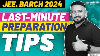 Last Minute Tips for JEE B.Arch 2024 Preparation | Essential Tips to Crack JEE B.Arch - CreativeEdge