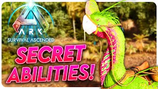 Ark Survival Ascended: Insane SECRET Abilities You NEED To Know!