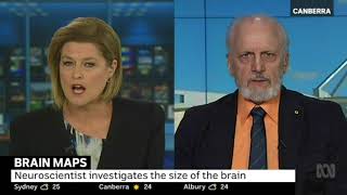 Professor George Paxinos on ABC News 28 March 2018