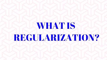What is Regularization | Model Over-fitting |  Lasso | Ridge Regression