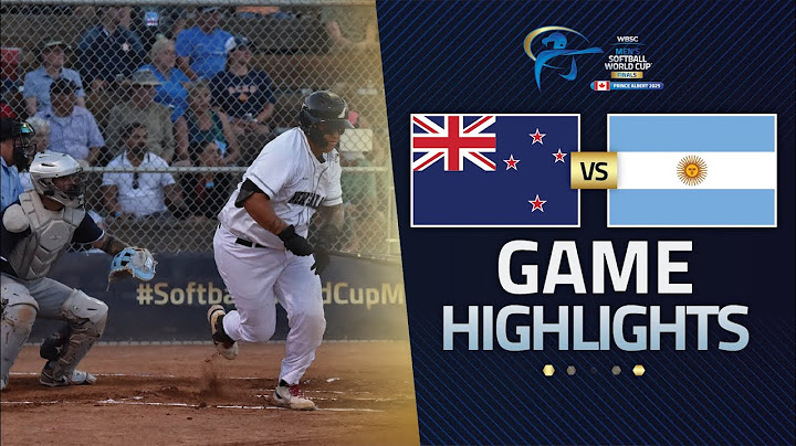 HIGHLIGHTS | 🇳🇿 New Zealand vs 🇦🇷 Argentina | WBSC Men's Softball World Cup Finals 2025