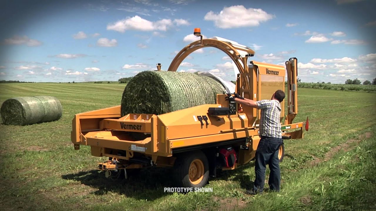 BW5500 Bale Wrapper Vermeer Agriculture Equipment YouTube