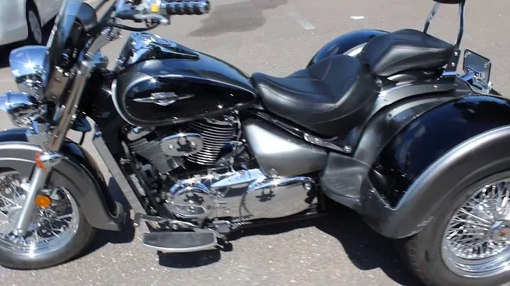 SOLD! 2005 SUZUKI C50 BOULEVARD LEHMAN TRAMP TRIKE...