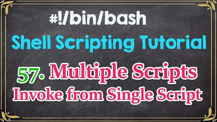 Execute Multiple Scripts From Single Script - Tech Arkit