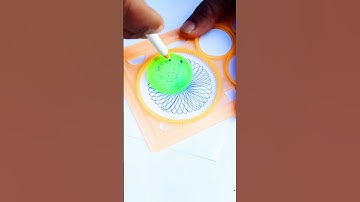 spirograph art video very easy spirograph #spirograph