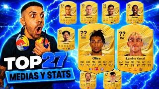 🚨TOP 27 MEDIAS Y STATS OFICIALES DE FC 27 (HAY SORPRESAS) DjMaRiiO🚨