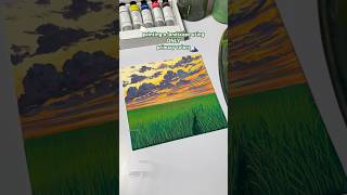 only 5 colors that can give me 40 more colors to create something magical! #gouache #gouachepainting