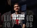 Lighting for Videos 🎥📸 #camera #lighting