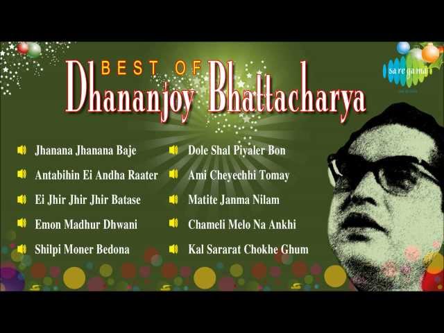 Best of Dhananjoy Bhattacharya | Bengali Songs Jukebox | Dhananjoy Bhattacharya Songs class=