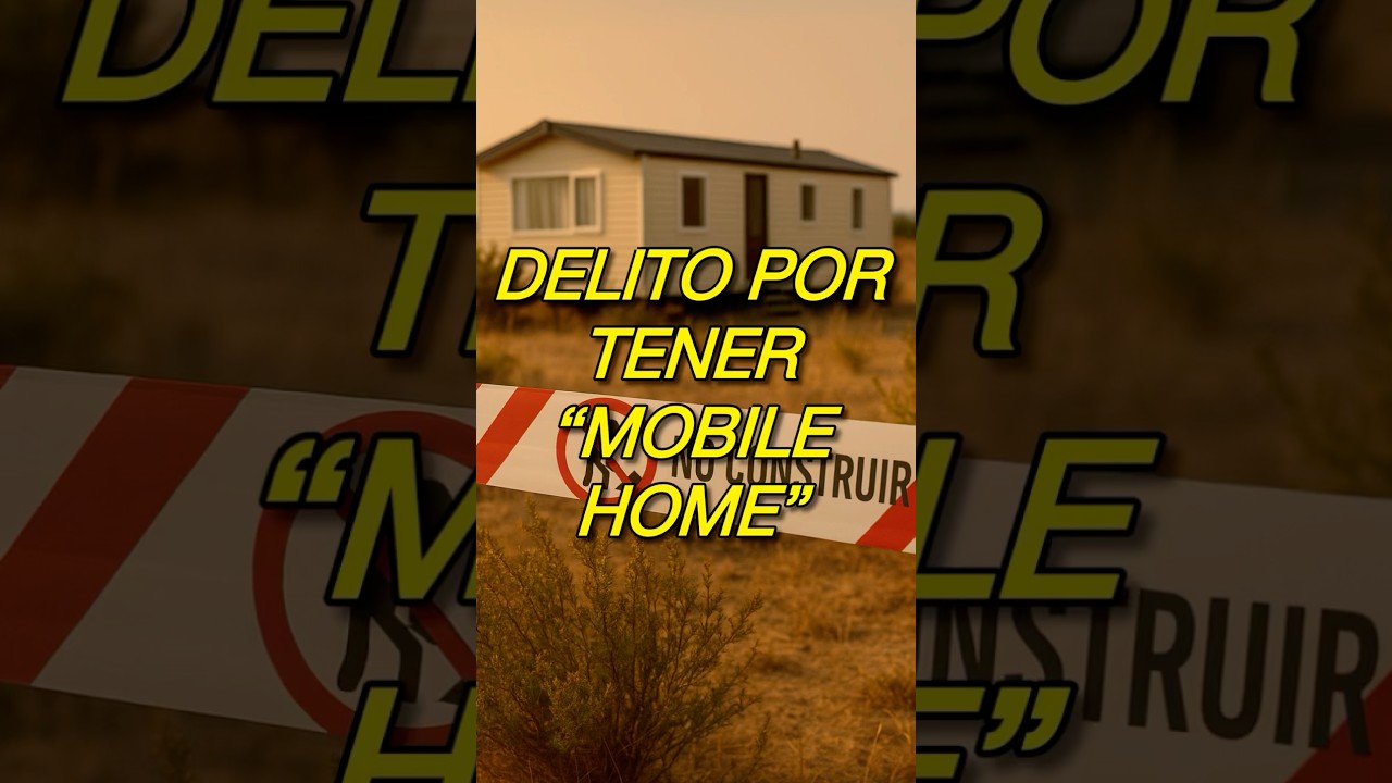 Prisión por poner una mobile home en suelo rústico