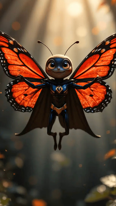 5 Superpowers of Butterflies Revealed! #animals #wildlife #shorts #top5 #reel