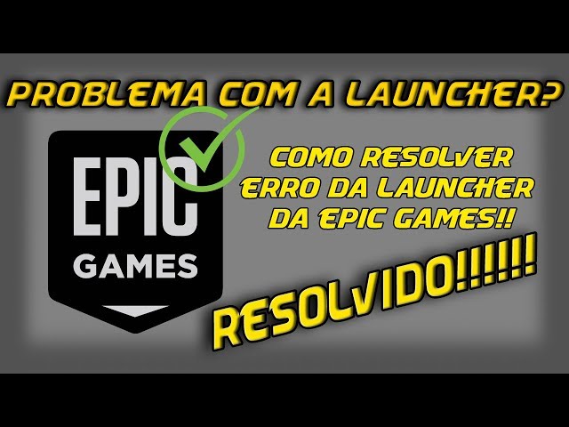 Erro da Epic Games: o aplicativo já está sendo executado - Jogo não roda ou  dá erro - Clube do Hardware