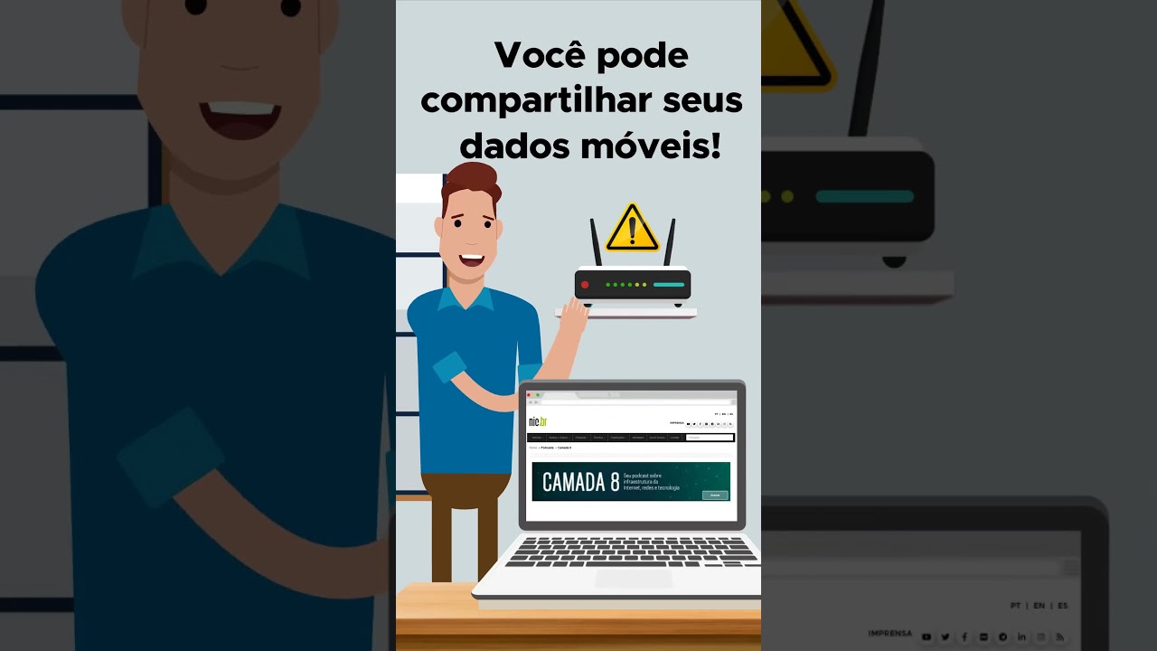 Como transformar seu celular num roteador WiFI