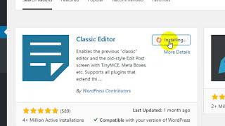 How to Use the Classic Editor with WordPress