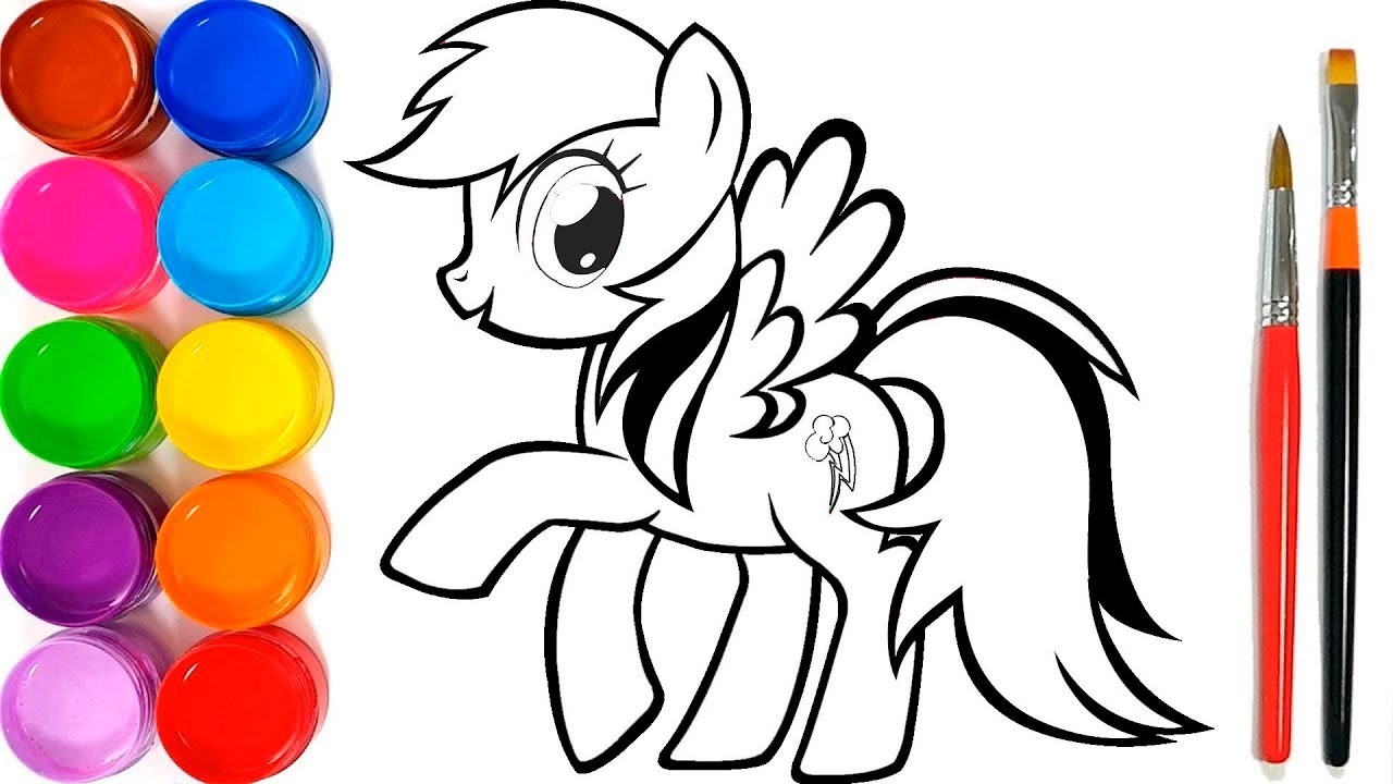 Colorindo My Little Pony Desenhos Para Colorir e Imprimir My