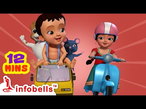 Chittiya Vahanagalu Baruttive   Vehicle Toys  Kannada Rhymes  Kids Songs  Infobells