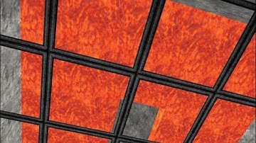 Minecraft beta 1.7.2 - simple switchable lava ceiling light