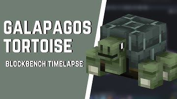 Galapagos Tortoise | Blockbench Timelapse