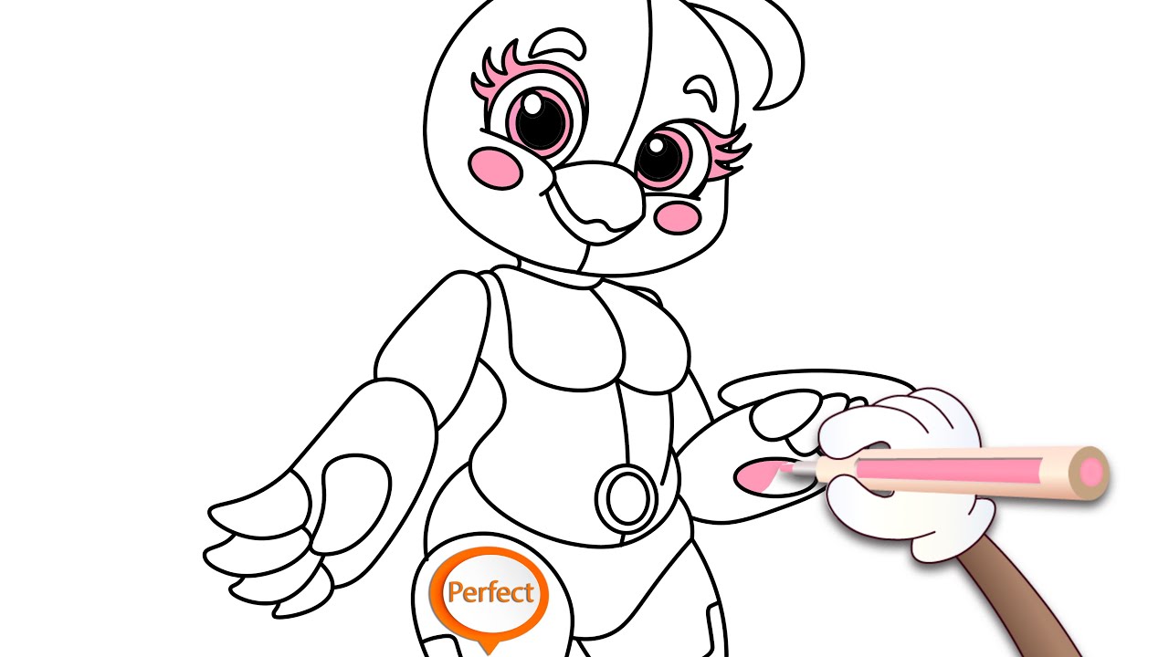 Funtime chica is super cute  Fnaf drawings, Fnaf sister location