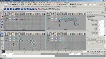 MAYA 2010 - Project 1 - 6b - Setting up the UV Maps part 2