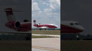 Brand New Gulfstream G700 Taxing At Columbia Metropolitan Airport