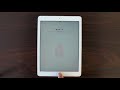 iPad初期設定方法 iOS11 Wi-Fiモデル