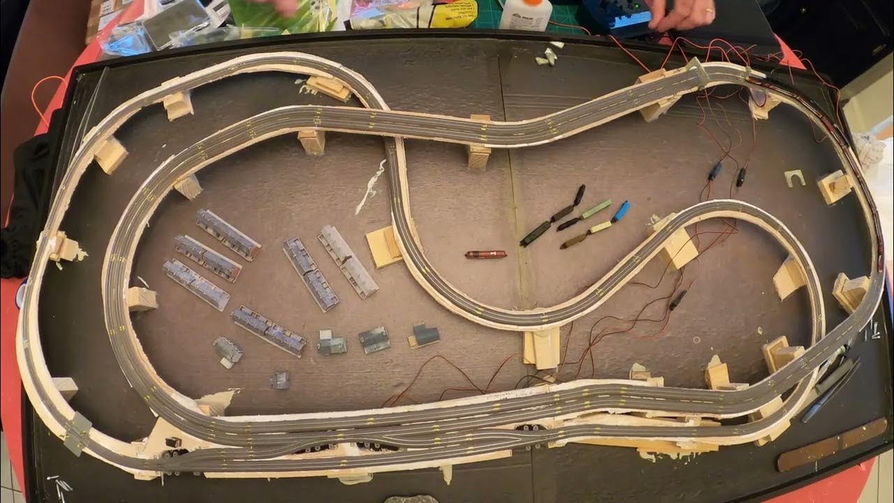 T Gauge Model Train Layout Set in the U.K. New Layout YouTube