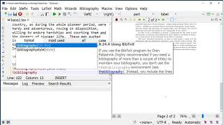 Adding a Bibliography to a LaTeX Document