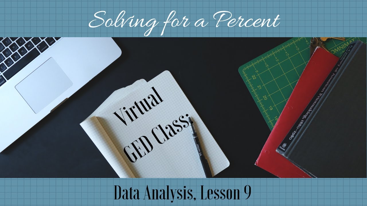 Virtual GED Class: Solving for a Percent