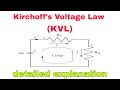 Kirchoff's Voltage Law (KVL) detailed information and explanation|| KVS TRICKS||