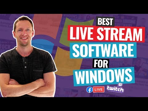 Best LIVE STREAM Software for PC / WINDOWS - Review!