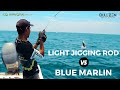 Mancing brutal lawan ikan marlin  joran mancing mania  mancing laut lepas  bs monster