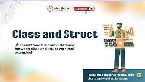 struct vs class in C# 🔍 #csharp #programming #dotnetcore #coding #codewithme #interview #viral