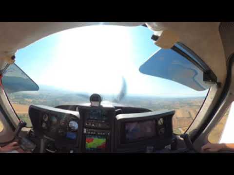 Landing at Cagliari/Elmas Airport, Sardinia (Runway 14) 🎥 360 GoPro Max