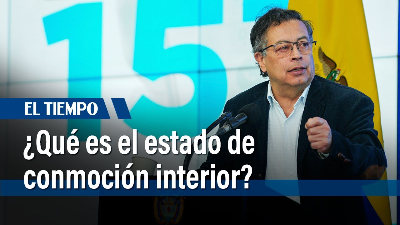 ¿De qué se trata el estado de conmoción interior que anunció el ...