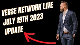 Verse Network - Live Withdrawal Update July 19Th, 2023