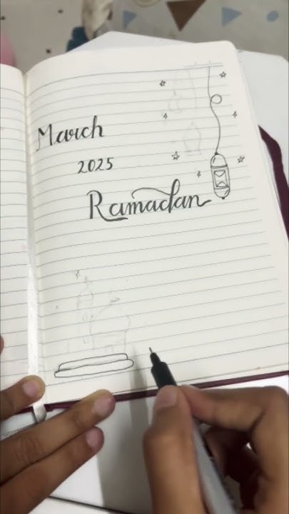 ramadan journal aesthetic